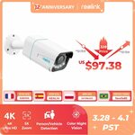 Reolink RLC-811A Smart 4K H.265 PoE Camera w/ Spotlights & 5X Optical Zoom US$100.66 (~A$133.88) @ Reolink via AliExpress