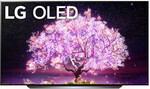 LG C1 77" 4K Smart Self-Lit OLED TV (2021) $4,950 (Free Delivery for Selected Cities) @ Appliance Central