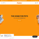Extra 10% off All Sale Pet Products & Free Delivery @ PaWz