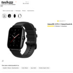 Amazfit GTS 2 Smartwatch (Midnight Black) $145.99 + $18.49 Delivery @ Techinn
