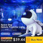 Space Dog Night Light Projector & Bluetooth Speaker US$38.01 (~A$55.67) Delivered @ Rebo Global Store AliExpress