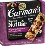 Carman's Nut/Muesli/Protein Bars $3.25 / $3.45 ($2.93 / $3.11 S&S) + Delivery ($0 with Prime / $39 Spend) @ Amazon AU