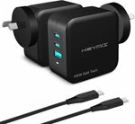 HEYMIX 100W GaN USB C Charger $63.74 + Delivery ($0 with Prime/ $39 Spend) @ HEYMIX TECH Store Amazon AU