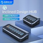 ORICO USB 3.0 4 Port Hub + USB-C Charging + USB-C to USB-C/A 0.5m Cable US$12.09 (~A$17.07) Shipped @ Orico Official AliExpress