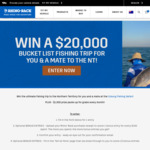 Win a 5-Night Northern Territory Fishing Trip for 6 Worth $20,000 or 1 of 6 Monthly Prizes from Rhino Rack