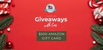 Win a US$500 Amazon Gift Card from Clutterbug