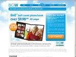 Photo book only $9.98 at BIG W.  Great deal!!! Perfect Christmas present!
