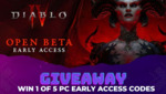 Win 1 of 5 Diablo IV BETA Early Access Keys On PC from MKAU Gaming