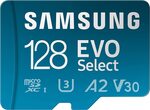 Samsung EVO Select 128GB MicroSDXC UHS-I V30 $14.41 (2 For $27.38) + Delivery ($0 with Prime/$49 Spend) @ Amazon US via AU