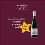 [WA] Kamana Pinot Noir 750ml 6 for $80 (Was $149.94) @ Porters Liquor, Iluka