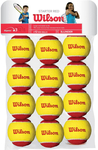 Wilson Starter Red 12 Tennis Ball Pack $10 + $9.95 Delivery @ Tennis Gear via Catch