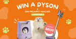 Win a Dyson V7 Vacuum and $100 Michupet Voucher from Michupet