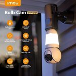 Imou Bulb 3K 5MP E27 Pan/Tilt IP Camera US$37.88 (~A$59.56) Delivered @ Factory Direct Collected Store AliExpress