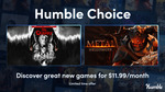[PC, Steam] October Choice: Metal Hellsinger + The Quarry - Deluxe Edition & More for $16.95/Month @ Humble Bundle Choice