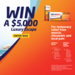 Win $5,000 in Luxury Escapes Gift Cards from Arrotex Pharmaceuticals