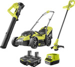 Ryobi 18V ONE+ 3-Piece Garden Care Kit with 2x 4.0Ah Batteries $399 + More + Delivery ($0 C&C/ in-Store/ OnePass) @ Bunnings