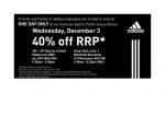 40% Adidas One Day Sale only! - Doncaster and Melbourne stores