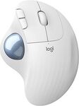 Logitech M575 Ergonomic Wireless Trackball - White $57.29 + Delivery ($0 with Prime/ $59 Spend) @ eVisionAU via Amazon AU