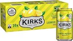[Back Order] Kirks 375ml Cans Flavours 10-Pack $7.25 ($6.52 S&S) + Delivery ($0 with Prime/ $59 Spend) @ Amazon AU