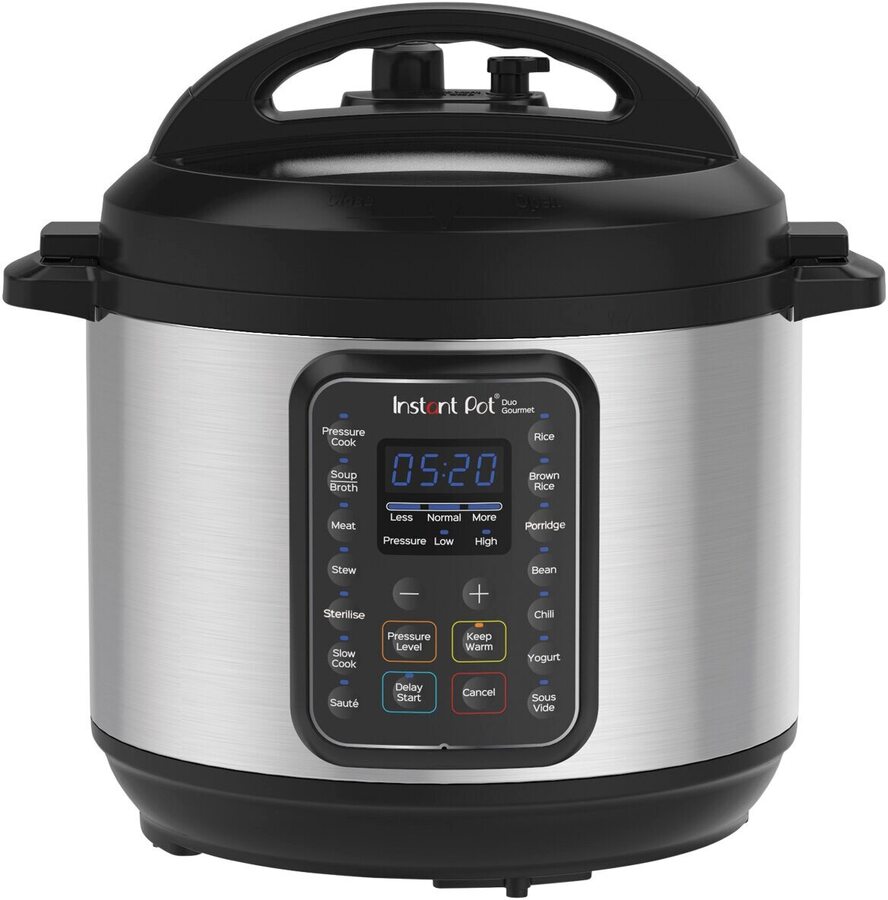 Instant Pot Duo Gourmet 9 in 1 Multi-Use Pressure Cooker 5.7l $129.99 ...