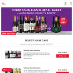 12 Bottles of Wine + 3x Bottles of Kilkanoon Testament Shiraz + 4,000 Bonus Velocity Points for $139 Delivered @ Virgin Wines
