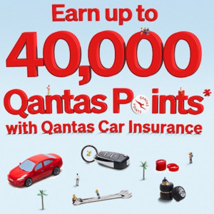 Up to 40,000 Qantas Frequent Flyer Points after 60 Days for New Car Insurance Policies @ Qantas Car Insurance