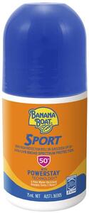 Banana Boat Sports Roll on 75ml $4, Ultra 200g $6, Baby Spray 200ml $6.50 SPF 50+ Sunscreens + Del ($0 C&C) @ Chemist Warehouse
