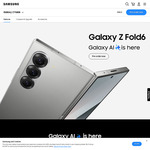 [Pre Order] Samsung Galaxy Z Fold6 512GB $1217.76 Delivered with Trade-in No Cost of ANY Accessory @ Samsung Offical Store