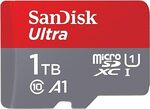 SanDisk 1TB Ultra microSDXC Card $83.61 Delivered @ Amazon DE via AU