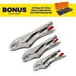 Crescent CLP3SETN-08 3pce Curved Jaw Locking Pliers Set $34.95 (58% off) + Delivery ($0 C&C/ $99 Order) @ Sydney Tools