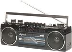 Digitech Boom Box with Cassette, Bluetooth & AM/FM Radio $59.95 + $8 Delivery ($0 with $99 Spend/ C&C/ In-Store) @ Jaycar