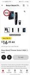 [WA] Braun Series 3 Beard Trimmer $16.25 @ Coles, Dunsborough