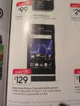 Telstra Sony Xperia U Pre-Paid Mobile Phone ST25a $129 from Kmart (Save $70)