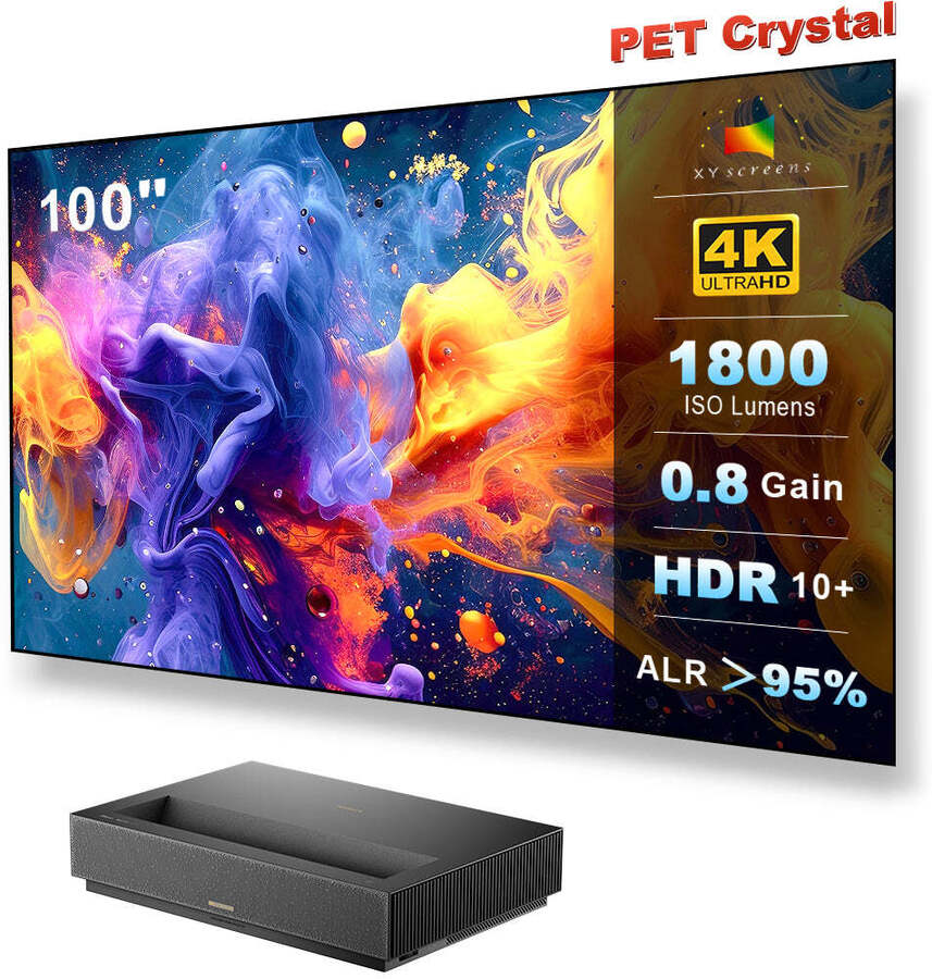 Formovie T1 UST Projector 2800 ANSI Lumens FengOS + Free XY ALR screen