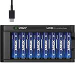 XTAR 1.5V 4150mWh AA Rechargeable Li-ion Batteries 8-Pack with LC8 Charger $67.80 Delivered @ XTAR Direct via Amazon AU