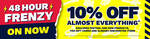 10% off RRP (Excl Gift Cards, Already Discounted Items, Festool & Fein) + Postage ($0 C&C/ in-Store/ $99 Order) @ Tool Kit Depot