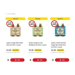 [NSW] Saxby's Ginger Beer Varieties 4×375ml $3 (Was $6) @ Coles
