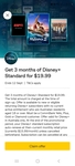 Disney+ Standard 3 Months Subscription for $19.99 for New & Eligible Returning Customers @ Commbank Yello (Activation Required)
