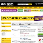 Apple Computer 15% off Saturday 30/3 at DSE