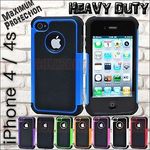 Tough Heavy Duty Case for Apple iPhone 4/4S Only $1.30 Free Delivery. Condition Apply