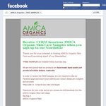 FREE SAMPLES + FREE SHIPPING, AMICA Organic Skincare Products Australia www.amicaorganics.com