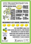 Free Lemon Trees (500 in stock) - Must Pickup on Sunday 2/6, City Square, Melbourne