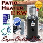 Outdoor Patio Steel Gas Heater With AGA Approval on Sale only $149.99 Free shipping