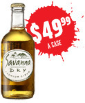  Savanna Dry Premium Apple Cider 24x330ml $29 Delivered @ Winemarket