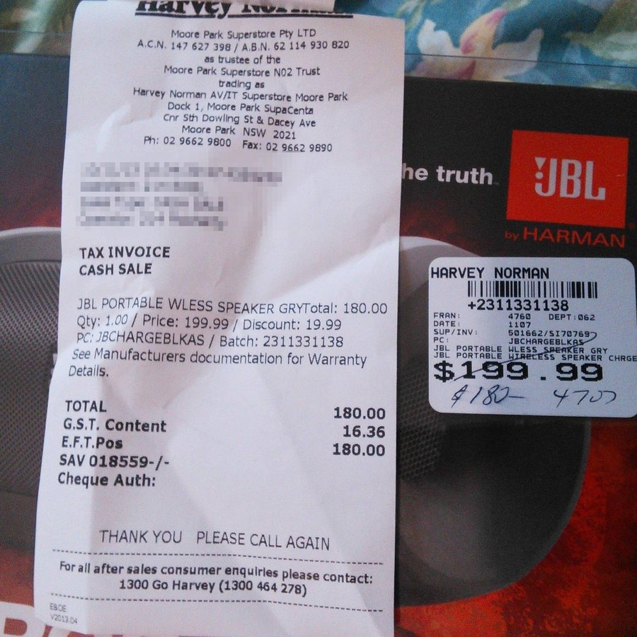 jbl charge 3 harvey norman