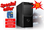 GEN4 Core i3 3.40GHz, 8GB RAM, 1TB HD, Burner for $349 & Asus All in One System i5-3330 for $999