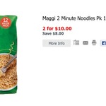 Maggi 2 Minute Noodles (Chicken) (12 Pack) 2 for $10 Woolworths Kilsyth Vic