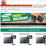 Shopping Express Samsung SSD Sale: 840 EVO 120GB $99, 250GB $179, 1TB $669 + More - FREE Postage