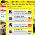 Call of Duty Ghosts XBOX 360, PS3, PC, WIIU $49 @ JB HI FI