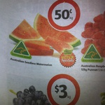 Australian Seedless Watermelon $0.50 Per KG @ Coles Vic
